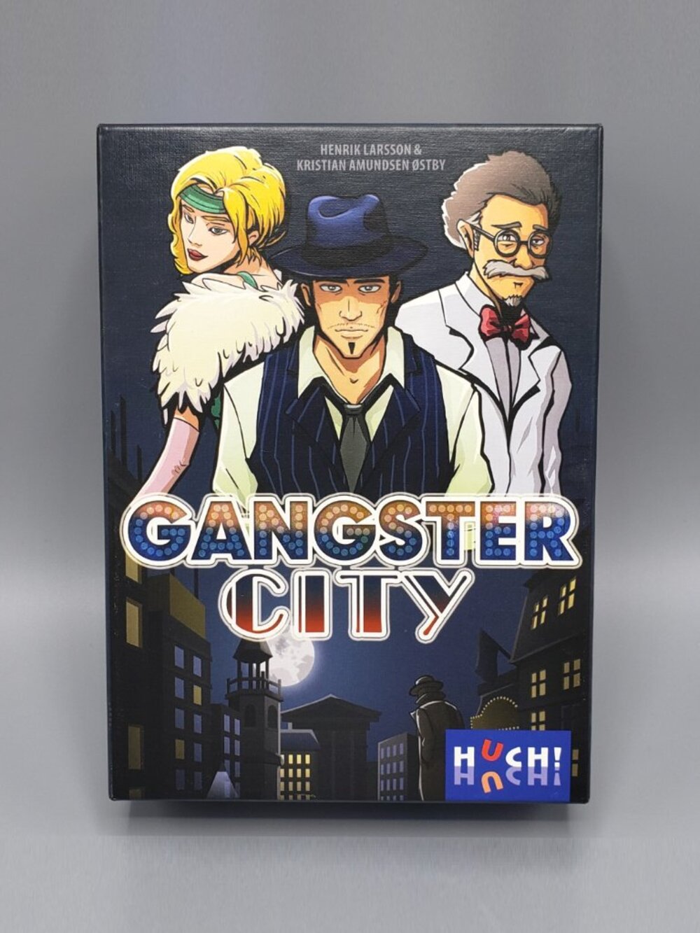 Gangster City Card Game 2018 Huch! Germany Crime Solving Deduction COMPLETE